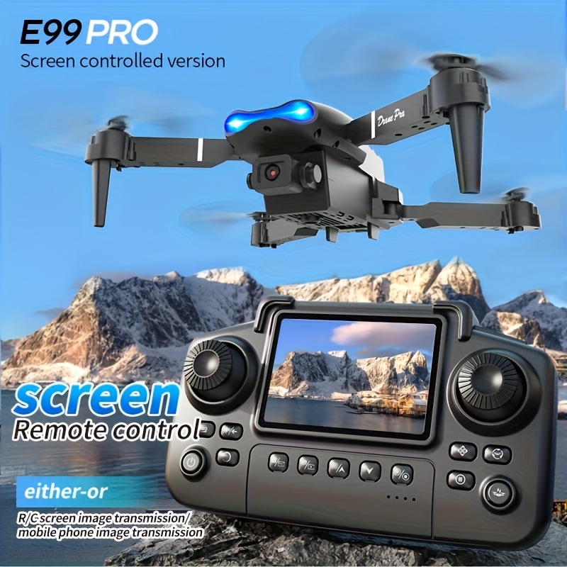 Rc Helicopter Case - 업그레이드된 2026 E99PRO MAX 드론은 듀얼