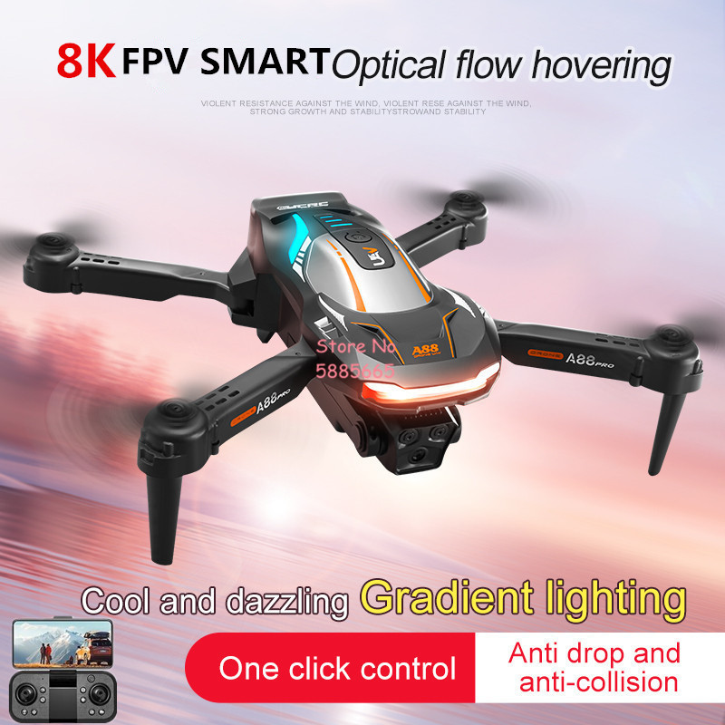 8K 항공 촬영 광학 흐름 위치 지정 FPV RC 드론 - Rc Helicopter Case 리뷰 및 가격