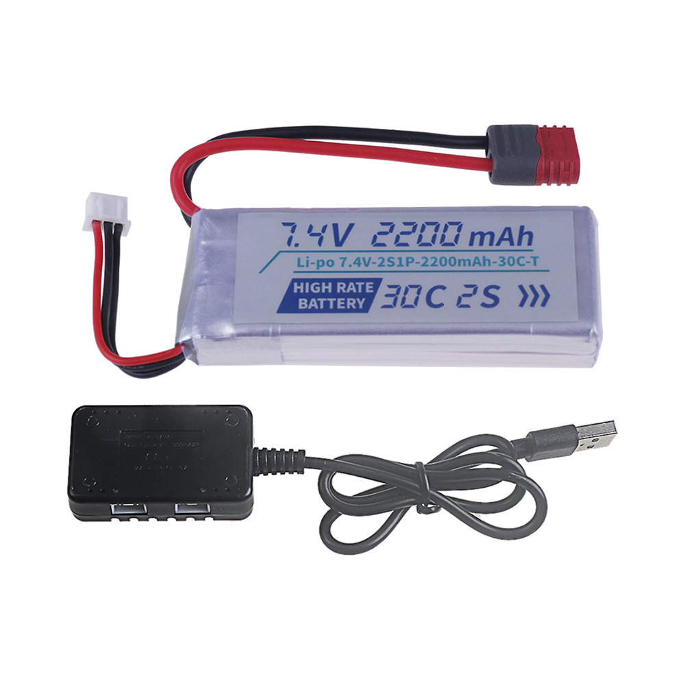 T 플러그 고속 30C 2200mah 7.4V 리포 배 - Rc Helicopter Parts 리뷰 및 가격